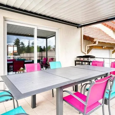 Maison Avec Piscine Chaufee Couverte D'avril A Fin Octobre בית נופש Ranville